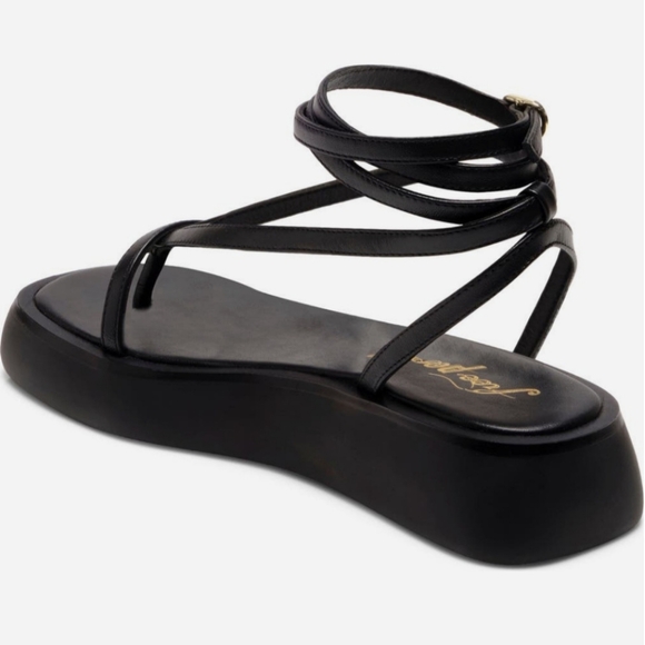 Free People Winnie Wrap Platform - Picture 2 of 9